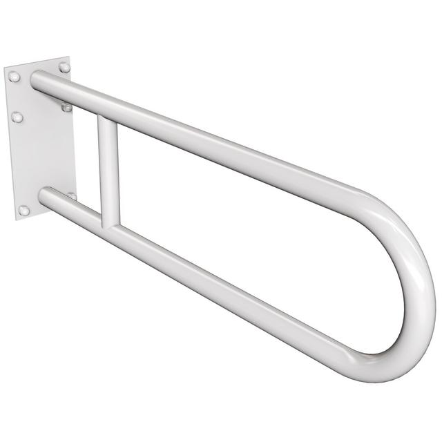 Benoit Semicircular 9cm Grab Bar Belfry Bathroom Finish: White on Productcaster.