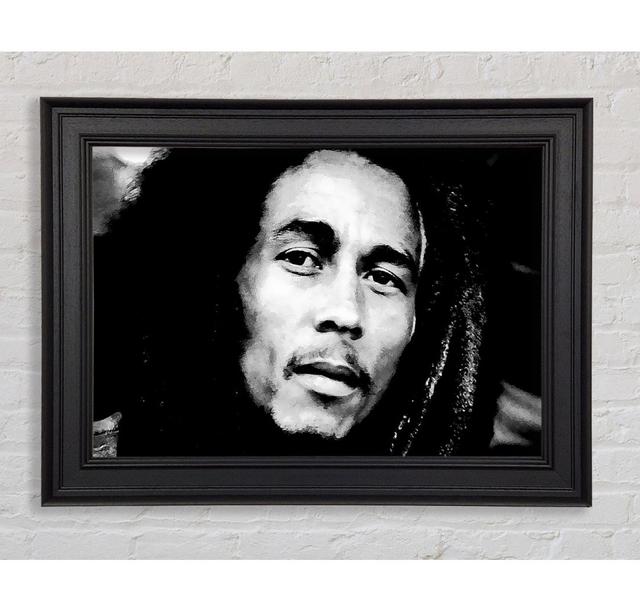 Bob Marley Iron Lion Framed Print Rosalind Wheeler Size: 100cm H x 141.4cm W x 8cm D on Productcaster.