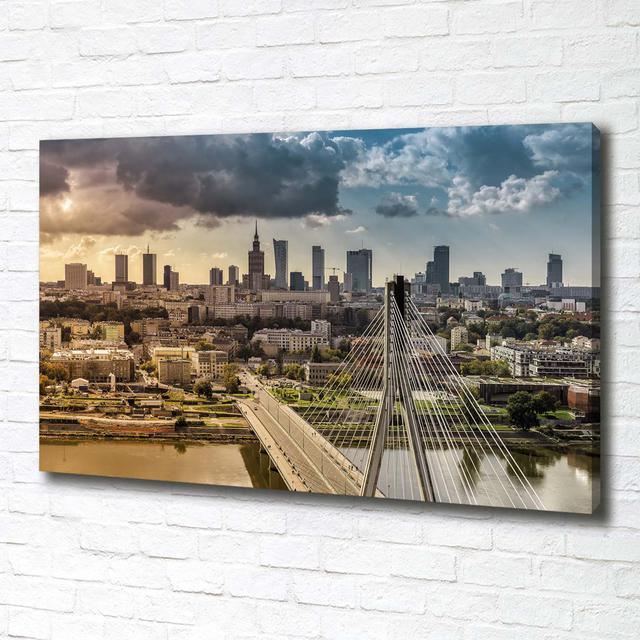 Warsaw Poland - Unframed Art Prints on Canvas Brayden Studio on Productcaster.