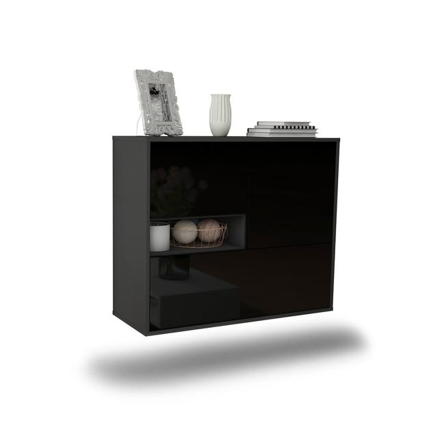 Rubenstein Sideboard Latitude Run Colour: High Gloss Black on Productcaster.