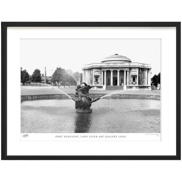 Port Sunlight, Lady Lever Art Gallery C1965 by Francis Frith - Single Picture Frame Print The Francis Frith Collection Size: 40cm H x 50cm W x 2.3cm D on Productcaster.