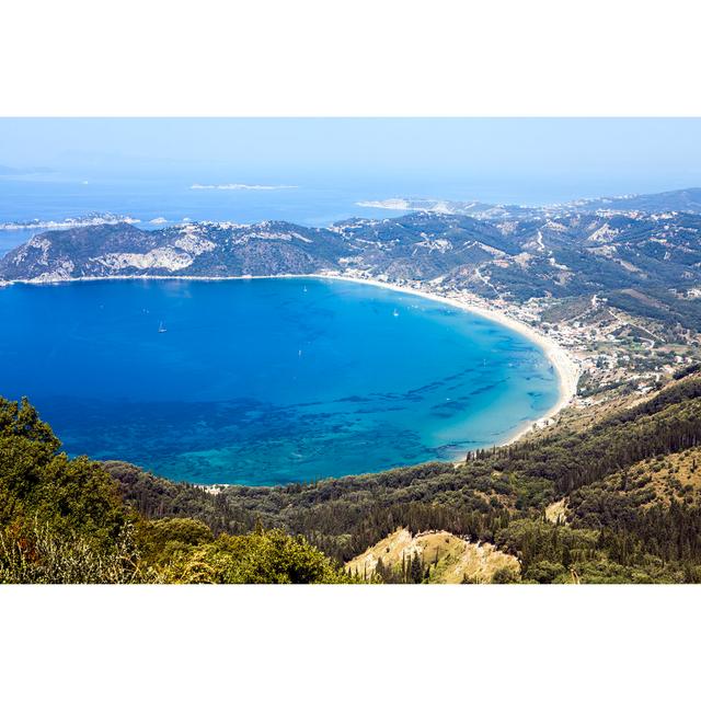 Gulf Of Corfu, Greece by Redchanka - Wrapped Canvas Photograph Latitude Run Size: 51cm H x 76cm W x 3.8cm D on Productcaster.