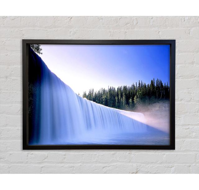 Falls - Single Picture Frame Art Prints on Canvas Bright Star Size: 84.1cm H x 118.9cm W x 3.3cm D on Productcaster.