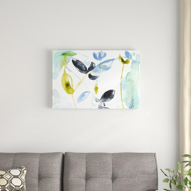 Hanging Garden I by Jennifer Goldberger - Wrapped Canvas Painting Blue Elephant Size: 51cm H x 76cm W on Productcaster.