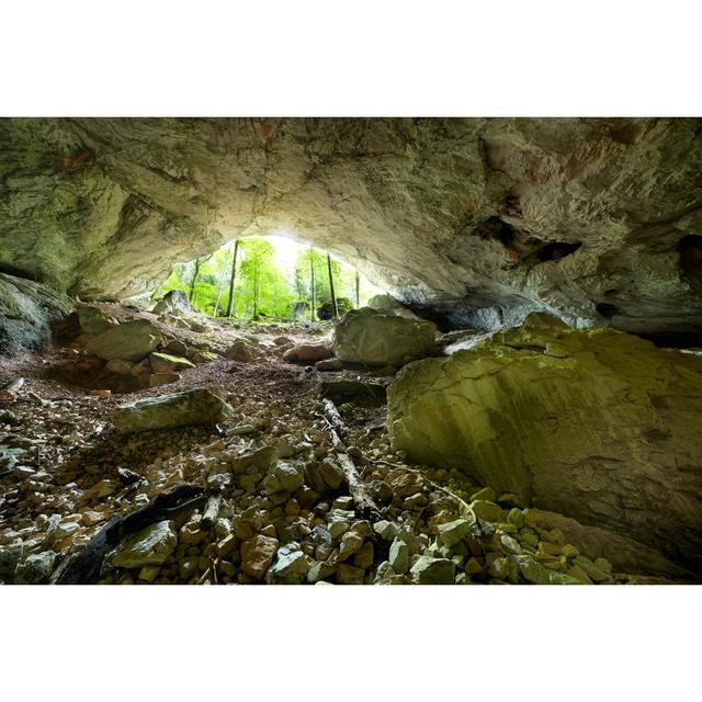 The Galbena River Cave by Xalanx - Wrapped Canvas Photograph Alpen Home Size: 61cm H x 91cm W on Productcaster.