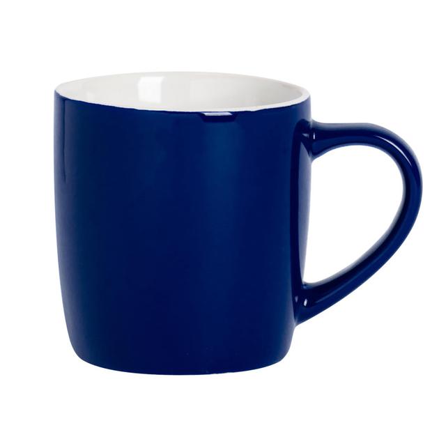 Argon Tableware - Coloured Coffee Mug - 350ml Argon Tableware Colour: Navy Blue on Productcaster.