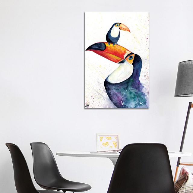 Toucan Play That Game by Marc Allante - Wrapped Canvas Print 17 Stories Size: 101.6cm H x 66.04cm W x 3.81cm D on Productcaster.