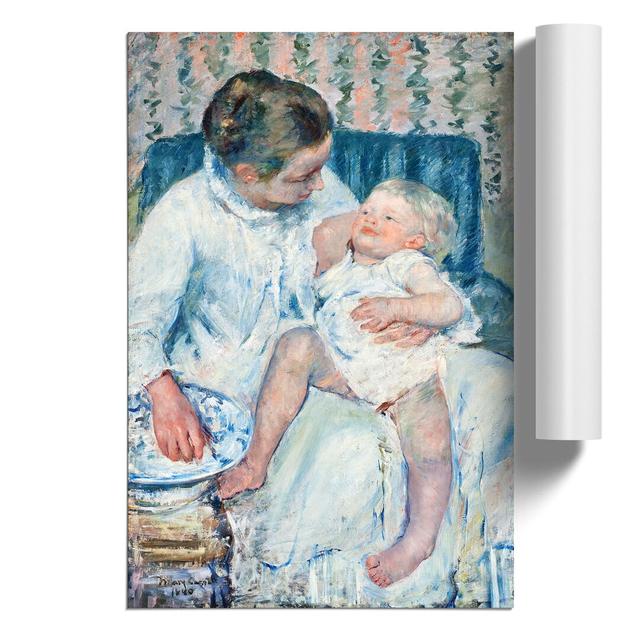 Mother and Child Vol.2 by Mary Cassatt - Unframed Painting East Urban Home Size: 42cm H x 30cm W x 0.1cm D on Productcaster.