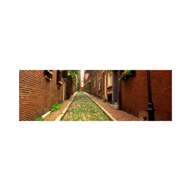 USA, Massachusetts, Boston, Beacon Hill by Panoramic Images - Wrapped Canvas Panoramic Print Ebern Designs Size: 50.8cm H x 152.4cm W x 3.81cm D on Productcaster.