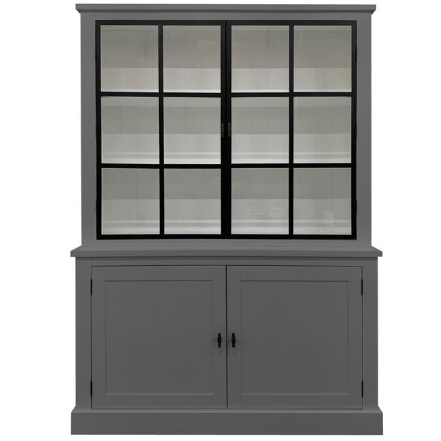 Avangelia China Cabinet Rosalind Wheeler Colour: Mouse Grey on Productcaster.