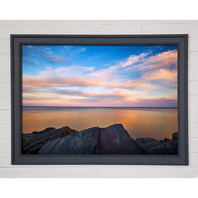 Scenic View Out to Sea - Single Picture Frame Art Prints Highland Dunes Size: 29.7cm H x 42cm W on Productcaster.