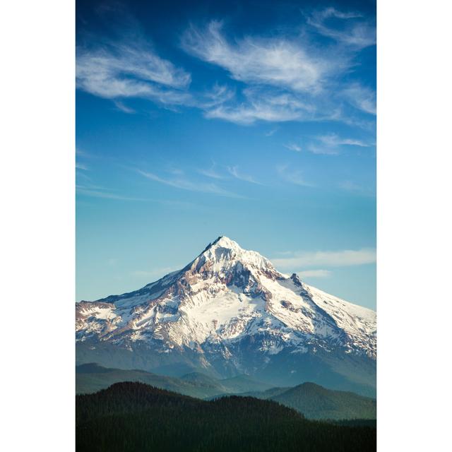 Mount Hood - Wrapped Canvas Art Prints Alpen Home Size: 46cm H x 30cm W x 3.8cm D on Productcaster.