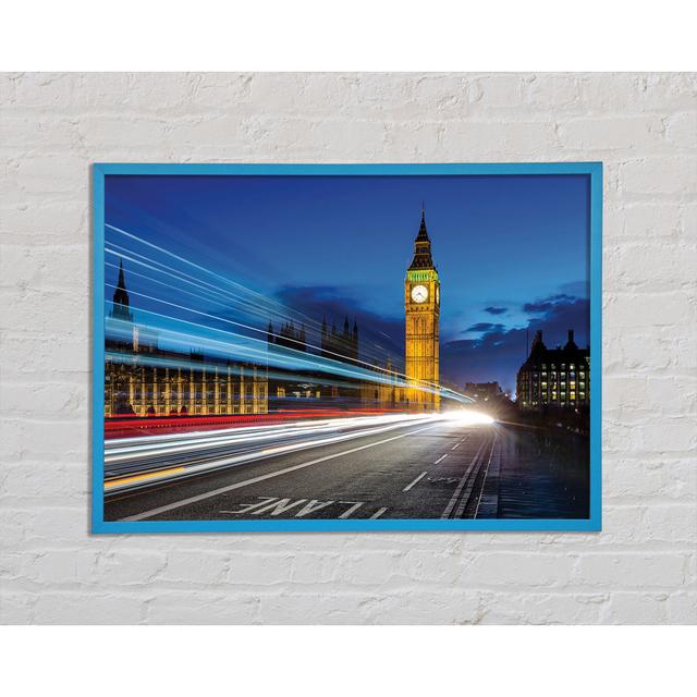 Big Ben Speed Of Light 5 - Print Brayden Studio Size: 59.7cm H x 84.1cm W x 2cm D on Productcaster.