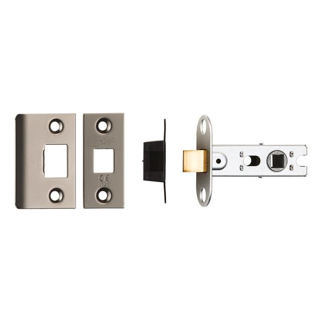 Lorie Tubular Mortice Latch Symple Stuff Finish: Matt Bronze, Size: 2.5" H x 6.5" W x 2" D on Productcaster.