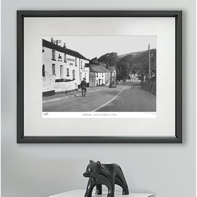 Croyde, Main Street C1950 - Single Picture Frame Print The Francis Frith Collection Size: 40cm H x 50cm W x 2.3cm D on Productcaster.