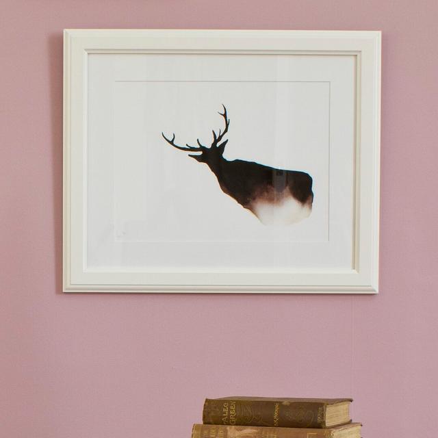 Cairngorms Stag - Graphic Art Print on Paper Union Rustic Format: Unframed, Size: 42cm H x 60cm W x 1cm D on Productcaster.