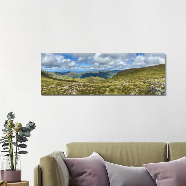 Greenscape by Noah Bay - Wrapped Canvas Panoramic Graphic Art Union Rustic Size: 40.64cm H x 121.92cm W x 1.905cm D on Productcaster.