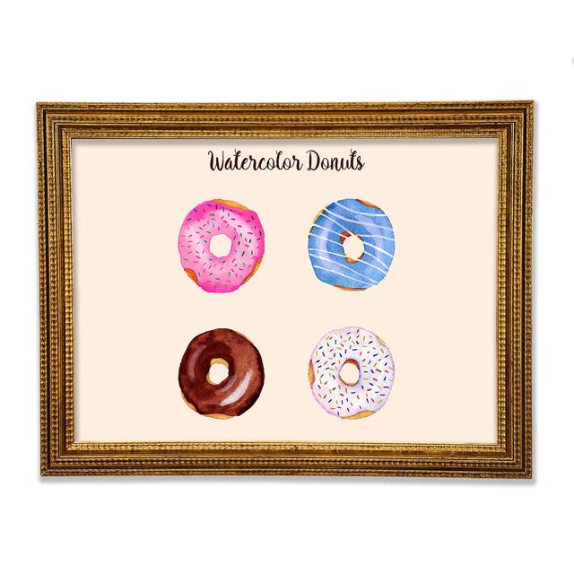 Donut Delight - Print Ebern Designs Size: 59.7cm H x 84.1cm W x 3cm D on Productcaster.