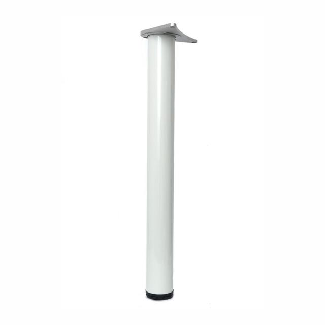 Table Leg 710Mm-1 Symple Stuff Finish: White, Size: 82cm H x 6cm W x 6cm D on Productcaster.