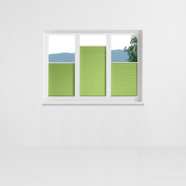 Affoux Pleated Blind Symple Stuff Colour: Green, Size: 80 x 130cm on Productcaster.