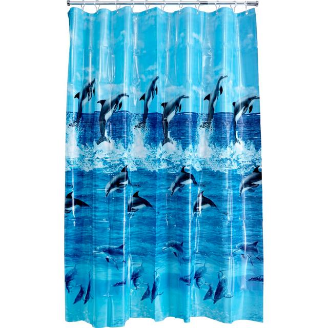 Dolphins Shower Curtain Symple Stuff on Productcaster.