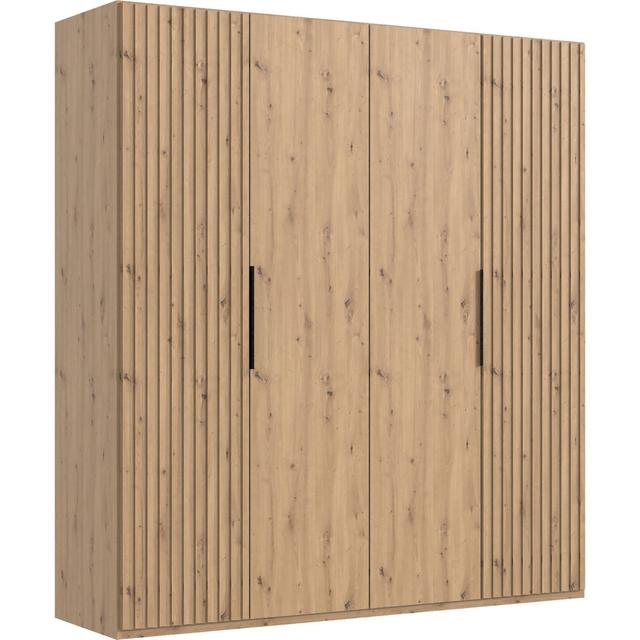 Drehtürenschrank Anaka Brayden Studio Farbe: Eiche on Productcaster.