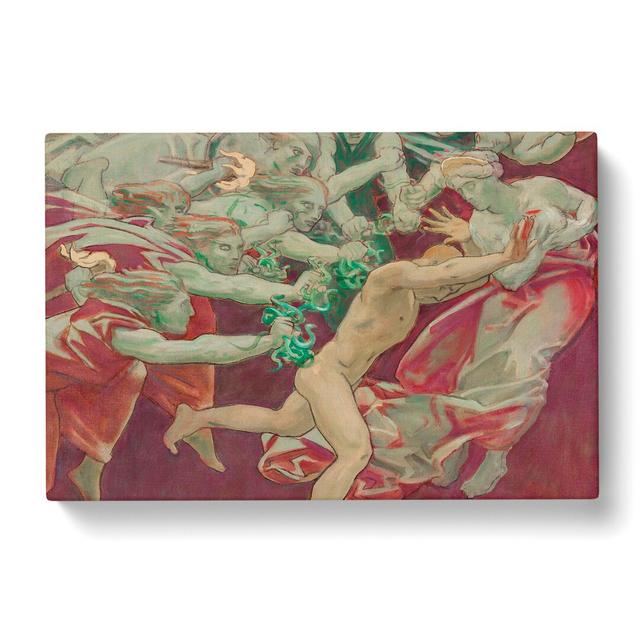 Orestes And The Furies by John Singer Sargent - Wrapped Canvas Painting East Urban Home Size: 35cm H x 50cm W x 3cm D on Productcaster.