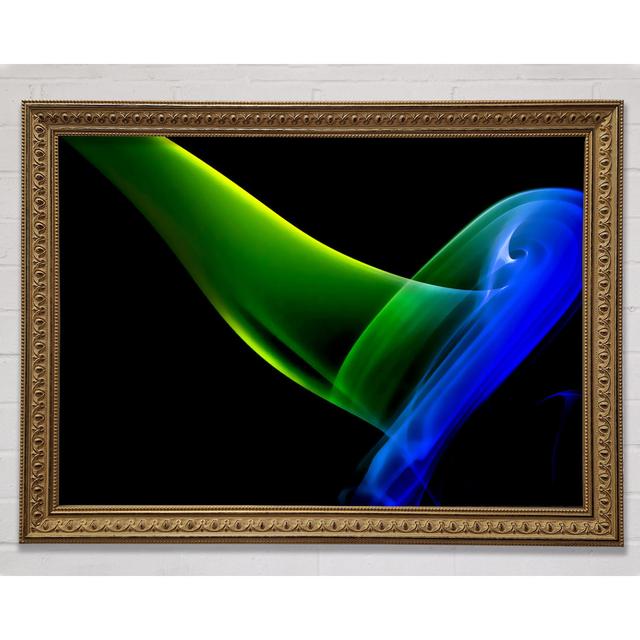 Energy Field Framed Print Bright Star Size: 59.7cm H x 84.1cm W x 3cm D on Productcaster.