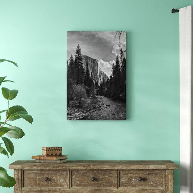 Yosemite II by Andre Eichman - Unframed Photograph Print on Canvas Blue Elephant Size: 91cm H x 61cm W x 3.8cm D on Productcaster.