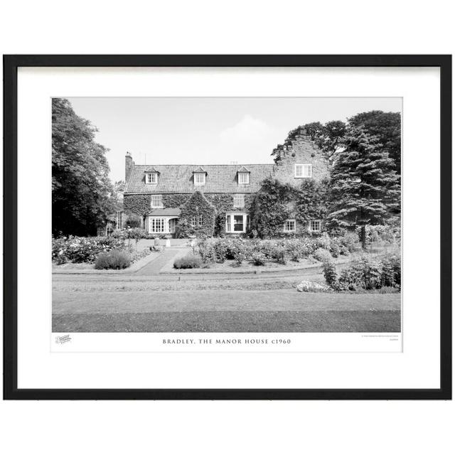 Bradley, The Manor House C1960 by Francis Frith - Single Picture Frame Print The Francis Frith Collection Size: 45cm H x 60cm W x 2.3cm D on Productcaster.