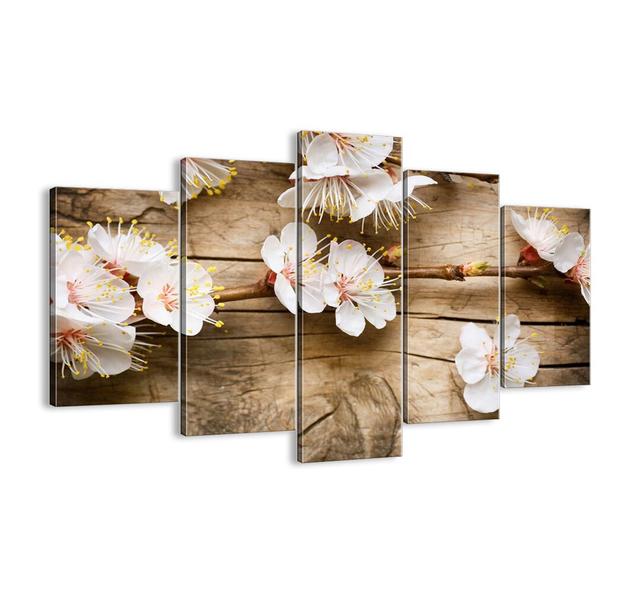 And It Became Spring - 5 Piece Unframed Photograph Print Set on Canvas Brayden Studio Size: 100cm H x 150cm W x 1.8cm D on Productcaster.