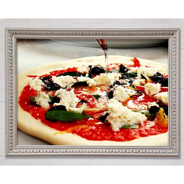 Italian Pizza - Single Picture Frame Art Prints Bright Star Size: 100cm H x 141.4cm W x 3cm D on Productcaster.