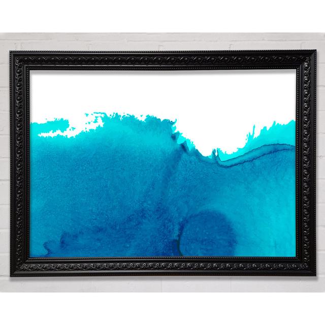 Movement Of The Ocean Framed Print Bright Star Size: 100cm H x 141.4cm W on Productcaster.