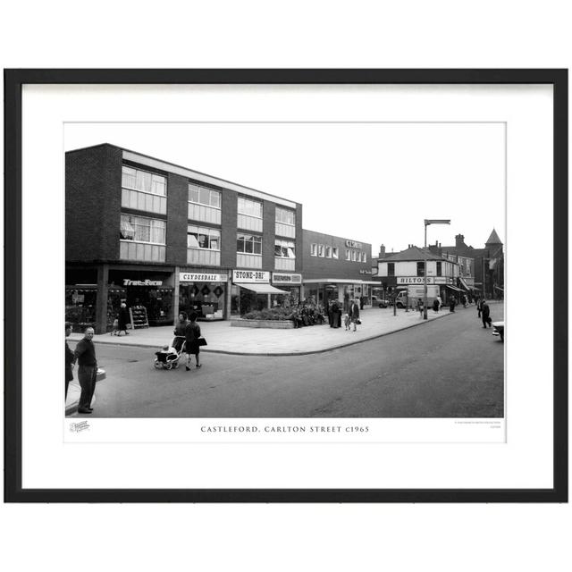 'Castleford, Carlton Street C1965' - Picture Frame Photograph Print on Paper The Francis Frith Collection Size: 28cm H x 36cm W x 2.3cm D on Productcaster.