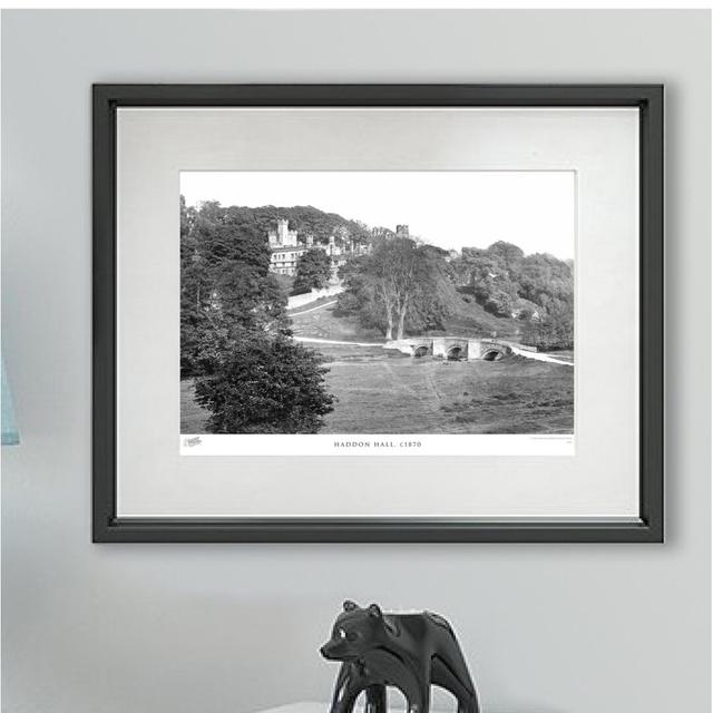 Haddon Hall, C1870 - Single Picture Frame Print The Francis Frith Collection Size: 45cm H x 60cm W x 2.3cm D on Productcaster.