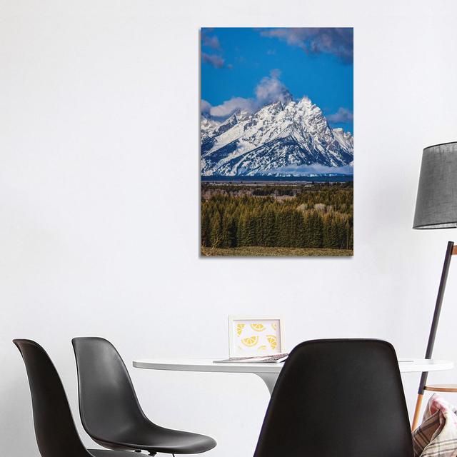 Grand Teton Mountain Range III Alpen Home Format: Kein Rahmen, Größe: 101,6 cm H x 66,04 cm B x 1,905 cm T on Productcaster.