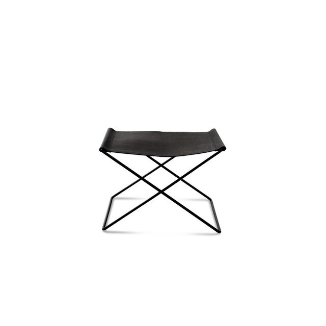 42cm Tall Steel Utility Stool OX DENMARQ Seat Colour: Black on Productcaster.