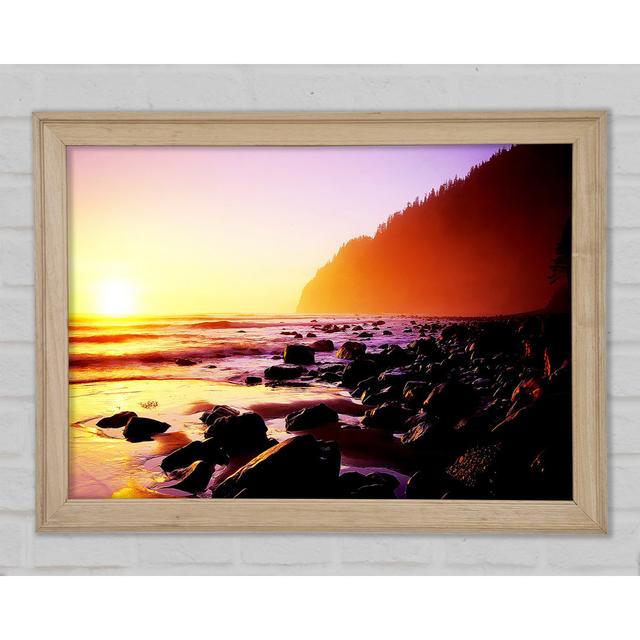 The Throth Of The Ocean Framed Print Highland Dunes Size: 84.1cm H x 118.9cm W x 1.5cm D on Productcaster.