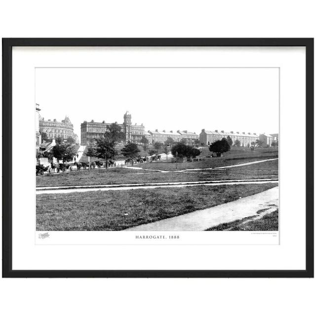 'Harrogate, 1888' - Picture Frame Photograph Print on Paper The Francis Frith Collection Size: 28cm H x 36cm W x 2.3cm D on Productcaster.