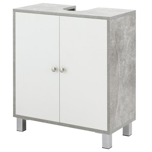 Masia 60Cm Single Bathroom Vanity Base Only in Beige Ebern Designs on Productcaster.