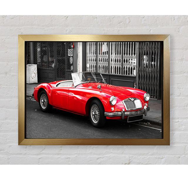 British Classic 21 - Print Brayden Studio Size: 59.7cm H x 84.1cm W x 3.4cm D, Format: Silver Framed Paper on Productcaster.