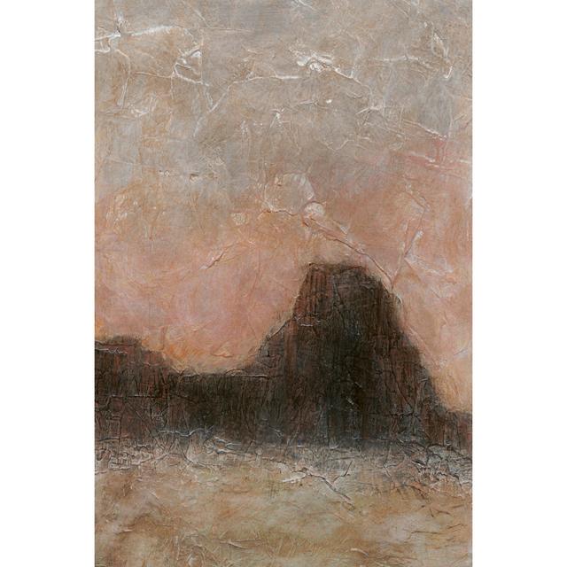 Misty Morning Mesa I by Renée W. Stramel - Wrapped Canvas Painting Metro Lane Size: 46cm H x 30cm W on Productcaster.