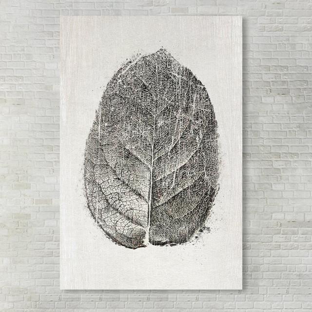 Rustic Leaf Stamp - Painting Print East Urban Home Size: 66.04cm H x 96.52cm W x 2.54cm D, Format: Wrapped Canvas on Productcaster.