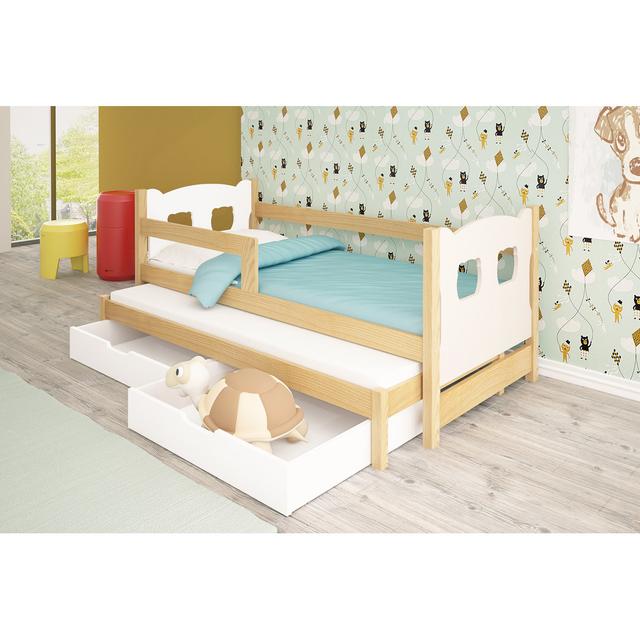 Herluf Kids Bed by Harriet Bee Harriet Bee Colour (Bed Frame): Blue on Productcaster.