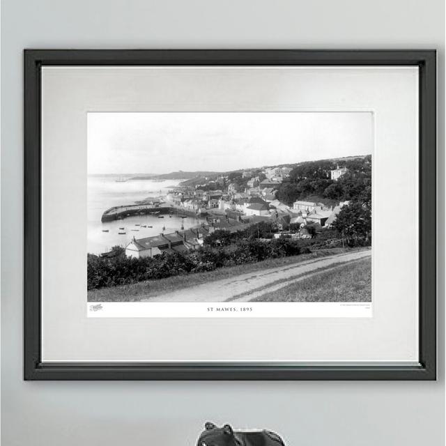 'St Mawes, 1895' by Francis Frith - Picture Frame Photograph Print on Paper The Francis Frith Collection Size: 45cm H x 60cm W x 2.3cm D on Productcaster.