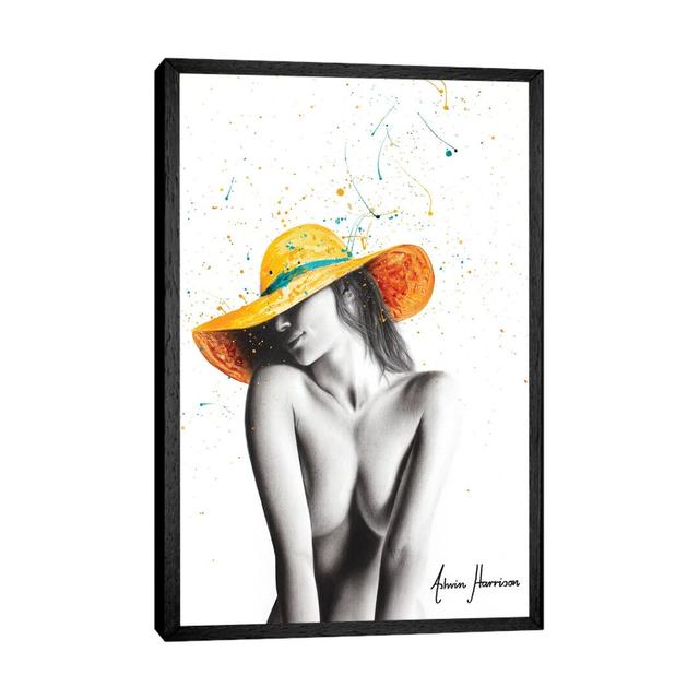 Sun Soaked - Print Ebern Designs Format: Black Framed, Size: 66.04cm H x 45.72cm W x 3.81cm D on Productcaster.