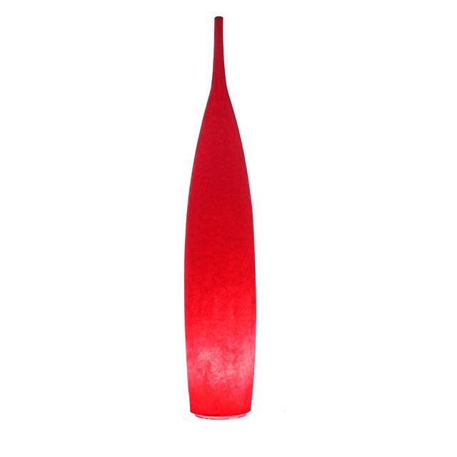 Tank 142cm Floor Lamp In-es.artdesign Base Finish: Red on Productcaster.