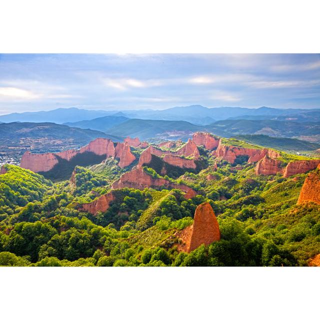 Castle In The Province Of Leon Spain by JoseIgnacioSoto - Wrapped Canvas Print Alpen Home Size: 30cm H x 46cm W on Productcaster.