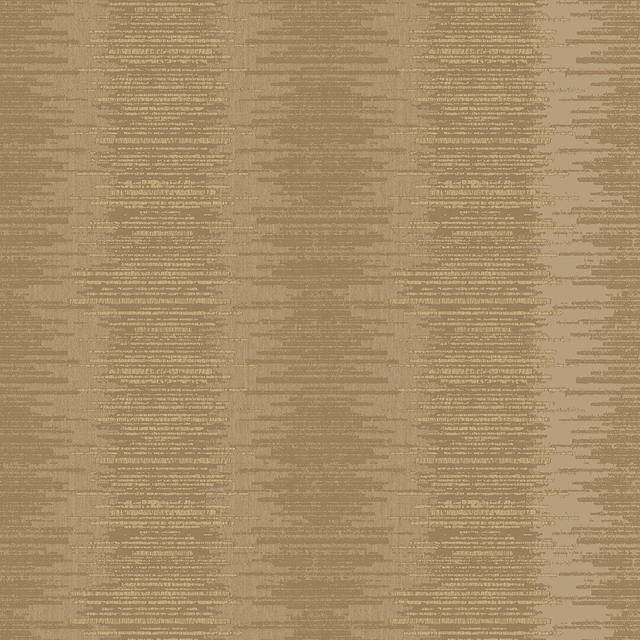 Perla 10m x 53cm Textured Metallic Finish Paste the Wall Wallpaper Roll Highland Dunes Colour: Dark Gold on Productcaster.