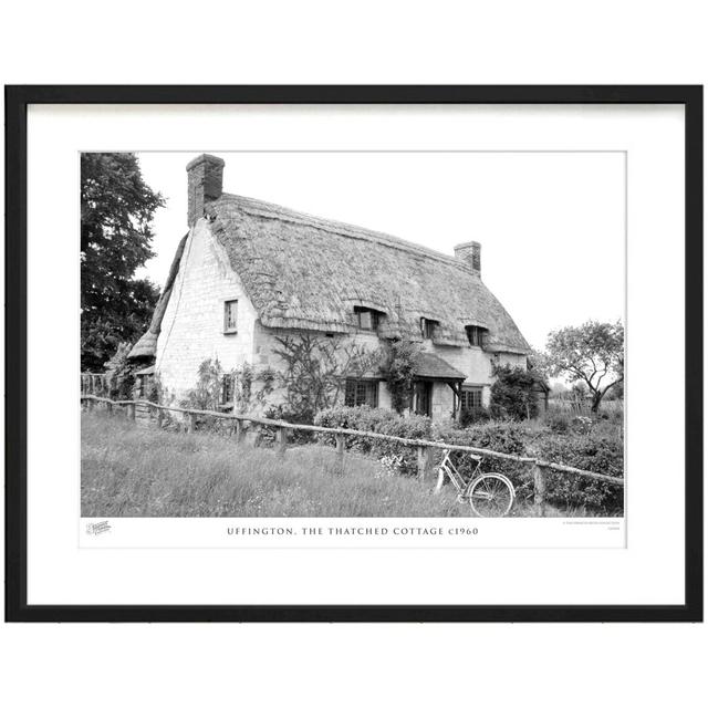 'Uffington, the Thatched Cottage C1960' by Francis Frith - Picture Frame Photograph Print on Paper The Francis Frith Collection Size: 45cm H x 60cm W on Productcaster.